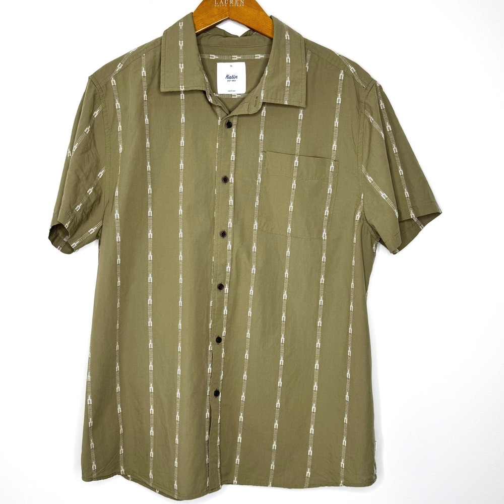 Katin Zenith Short Sleeve Shirt‎ Mens Size XL
